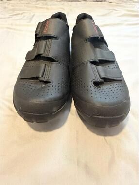Shimano SH-XC100M MTB Cycling Shoes Black Hook & Loop EU 48 US 12.3